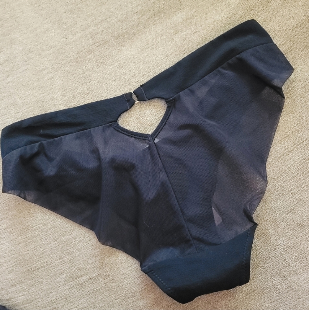 AJOUR Sheer Mesh Peek-A-Boo Panties